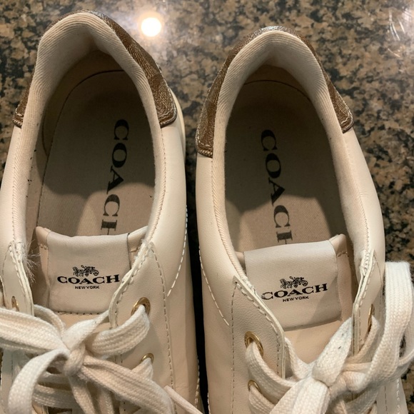 COACH leather low top sneaker - Picture 5 of 9